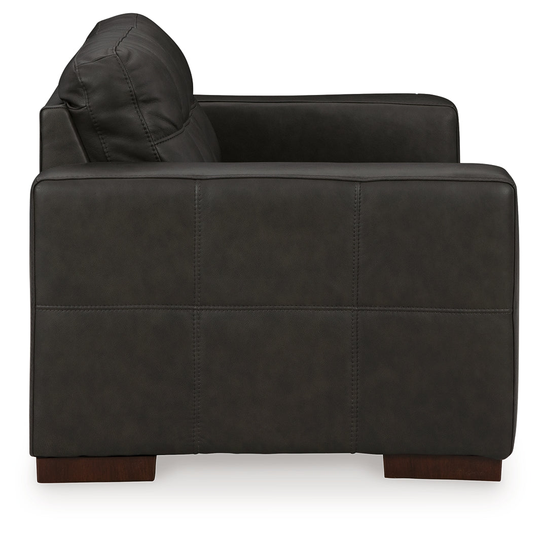 Luigi 4-Piece Sofa, Loveseat, Chair and Ottoman (Sofa, Loveseat, Oversized Chair, Ottoman)