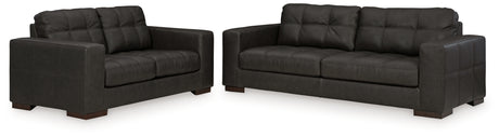 Luigi 2-Piece Sofa and Loveseat (Sofa, Loveseat)