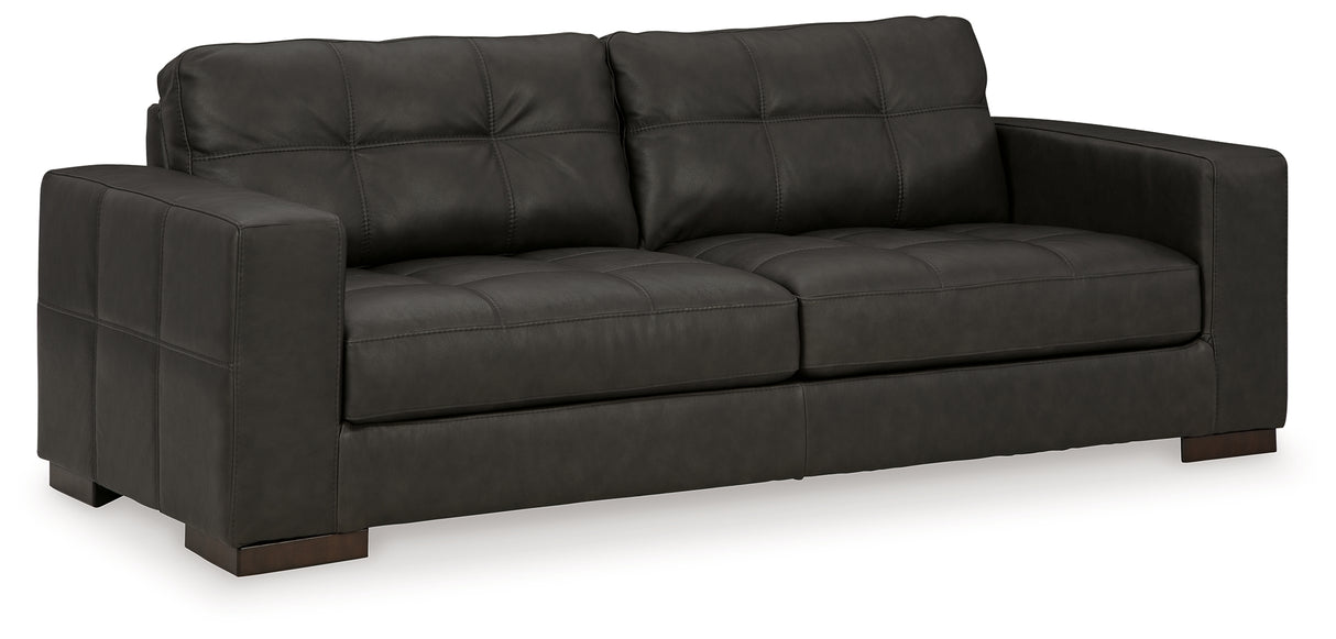 Luigi 4-Piece Sofa, Loveseat, Chair and Ottoman (Sofa, Loveseat, Oversized Chair, Ottoman)