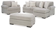 Eastonbridge 3-Piece Sofa Chaise, Chair, and Ottoman (Sofa Chaise, Oversized Chair, Ottoman)