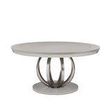 Eclipse - Round Dining Table - Moonlight Gray