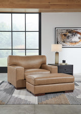 Lombardia 4-Piece Sofa, Loveseat, Chair and Ottoman (Sofa, Loveseat, Oversized Chair, Ottoman)
