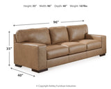 Lombardia 4-Piece Sofa, Loveseat, Chair and Ottoman (Sofa, Loveseat, Oversized Chair, Ottoman)