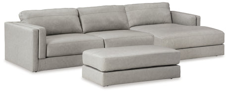 Amiata 2-Piece Sectional with Chaise and Ottoman