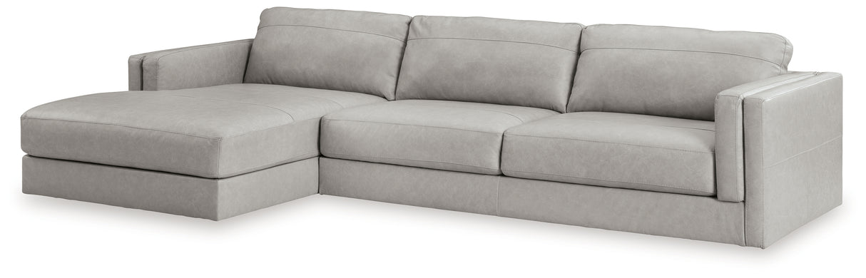Amiata 2-Piece Sectional with Chaise (Sectional Orientation: Left Arm Facing)