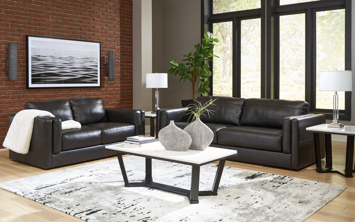 Amiata 2-Piece Sofa and Loveseat (Sofa, Loveseat)