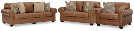 Carianna Sofa, Loveseat and Oversized Chair