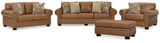 Carianna 4-Piece Sofa, Loveseat, Chair and Ottoman (Sofa, Loveseat, Oversized Chair, Ottoman)
