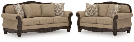 Chelsworth 2-Piece Sofa and Loveseat (Sofa, Loveseat)