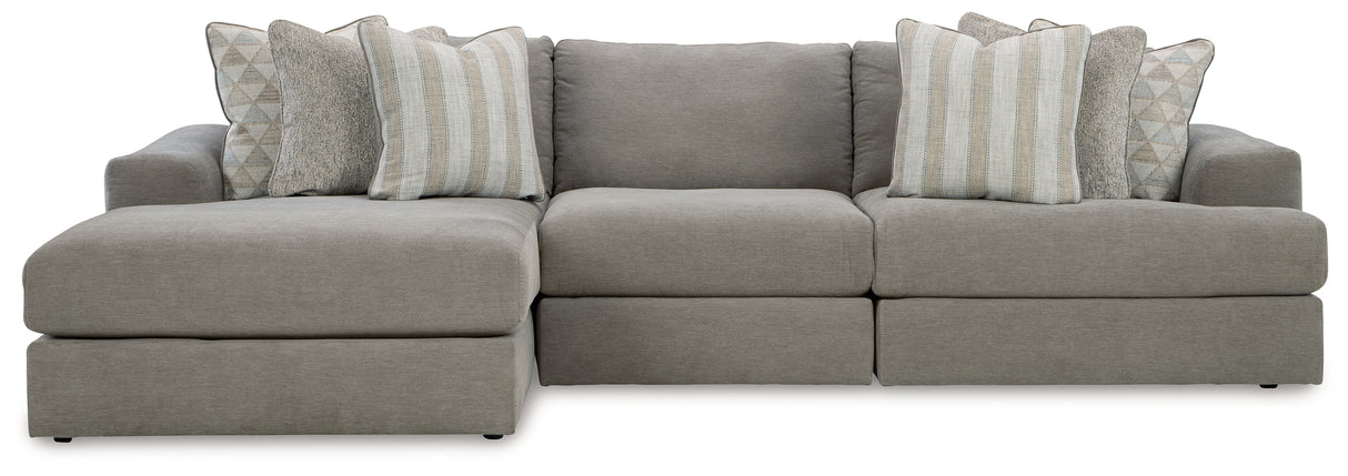 Avaliyah 3-Piece Sectional with Chaise (Sectional Orientation: Left Arm Facing)