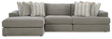 Avaliyah 3-Piece Sectional with Chaise (Sectional Orientation: Left Arm Facing)