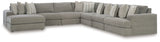Avaliyah 7-Piece Sectional with Chaise (Sectional Orientation: Left Arm Facing)