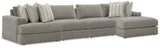 Avaliyah 4-Piece Sectional (Configuration: 4-Piece (Avaliyah Right-Arm Facing Corner Chaise, Avaliyah Armless Chair, Avaliyah Armless Chair, Avaliyah Left-Arm Facing Corner Chair))