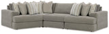 Avaliyah 4-Piece Sectional (Configuration: 4-Piece (Avaliyah Armless Chair, Avaliyah Left-Arm Facing Corner Chair, Avaliyah Right-Arm Facing Corner Chair, Avaliyah Wedge))