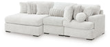 Cuddle Plush 3-Piece Sectional with Chaise (Configuration: 3-Piece (Cuddle Plush Oversized Armless Chaise, Cuddle Plush Armless Chair, Cuddle Plush Right-Arm Facing Corner Chair))