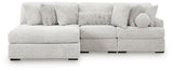 Cuddle Plush 3-Piece Sectional with Chaise (Configuration: 3-Piece (Cuddle Plush Oversized Armless Chaise, Cuddle Plush Armless Chair, Cuddle Plush Right-Arm Facing Corner Chair))