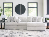 Cuddle Plush 3-Piece Sectional with Chaise (Configuration: 3-Piece (Cuddle Plush Oversized Armless Chaise, Cuddle Plush Armless Chair, Cuddle Plush Left-Arm Facing Corner Chair))