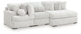 Cuddle Plush 3-Piece Sectional with Chaise (Configuration: 3-Piece (Cuddle Plush Oversized Armless Chaise, Cuddle Plush Armless Chair, Cuddle Plush Left-Arm Facing Corner Chair))