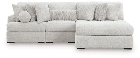 Cuddle Plush 3-Piece Sectional with Chaise (Configuration: 3-Piece (Cuddle Plush Oversized Armless Chaise, Cuddle Plush Armless Chair, Cuddle Plush Left-Arm Facing Corner Chair))