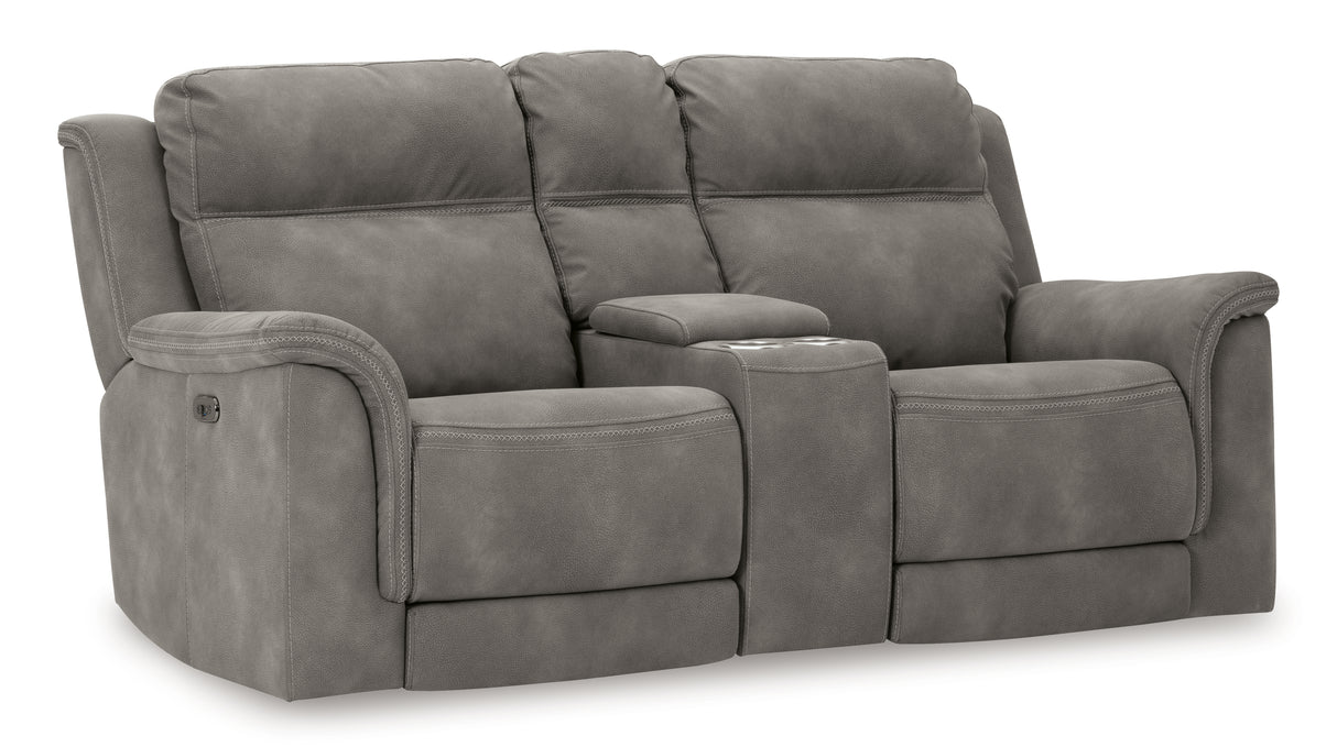 Next-Gen DuraPella 3-Piece Sofa, Loveseat and Recliner (Power Reclining Sofa, Power Reclining Loveseat with Console, Power Recliner)