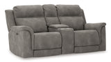 Next-Gen DuraPella 3-Piece Sofa, Loveseat and Recliner (Power Reclining Sofa, Power Reclining Loveseat with Console, Power Recliner)