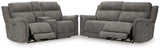 Next-Gen DuraPella 2-Piece Sofa and Loveseat (Power Reclining Sofa, Power Reclining Loveseat with Console)