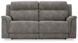 Next-Gen DuraPella Power Reclining Sofa (Color: Slate)