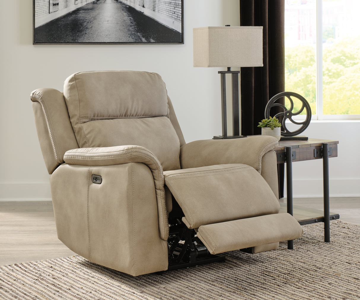 Next-Gen DuraPella Power Recliner (Color: Sand)