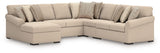 LadyMae 5-Piece Sectional with Chaise (Sectional Orientation: Left Arm Facing)