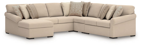 LadyMae 5-Piece Sectional with Chaise (Sectional Orientation: Left Arm Facing)