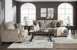 Stonemeade 3-Piece Sofa Chaise, Chair, and Ottoman (Sofa Chaise, Oversized Chair, Ottoman)