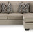 Stonemeade Sofa Chaise (Color: Taupe)