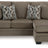 Stonemeade Sofa Chaise (Color: Nutmeg)