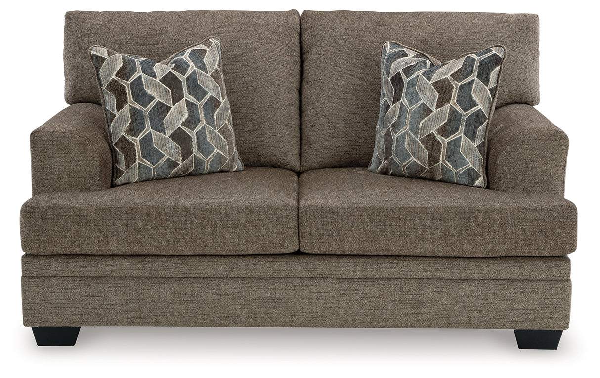 Stonemeade Queen Sofa Sleeper and Loveseat