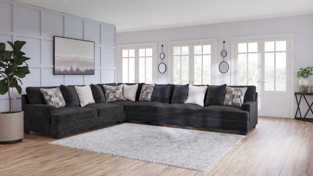 Lavernett 3-Piece Sectional (Configuration: 4-Piece (Lavernett Armless Chair, Lavernett Left-Arm Facing Sofa, Lavernett Right-Arm Facing Sofa, Lavernett Wedge))