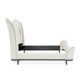 Tuxedo - Eastern King Upholstered Bed - Piano Keyboard