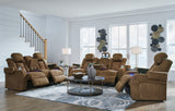 Wolfridge Power Reclining Sofa, Loveseat and Recliner