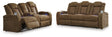 Wolfridge 2-Piece Sofa and Loveseat (Power Reclining Sofa, Power Reclining Loveseat)