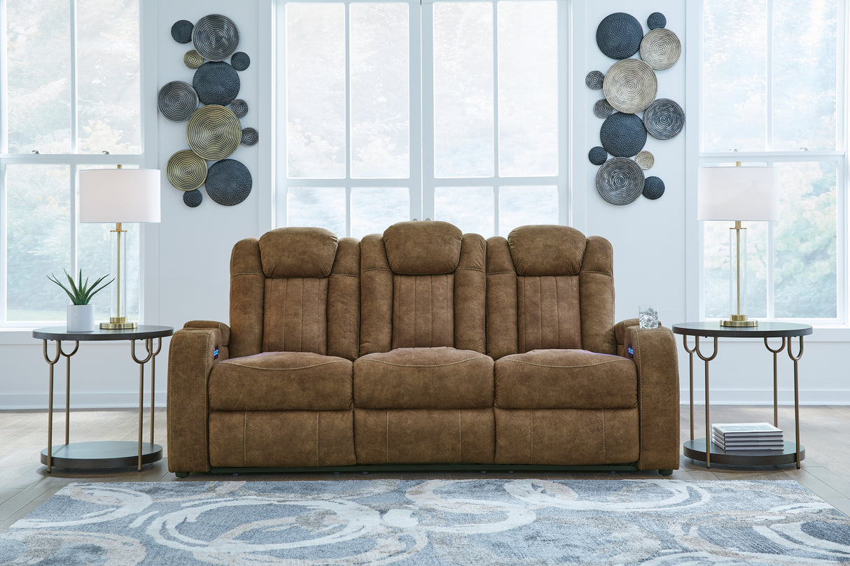 Wolfridge Power Reclining Sofa, Loveseat and Recliner
