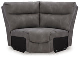 Next-Gen DuraPella 5-Piece Power Reclining Sectional