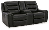 Warlin 2-Piece Sofa and Loveseat (Power Reclining Sofa, Power Reclining Loveseat with Console)