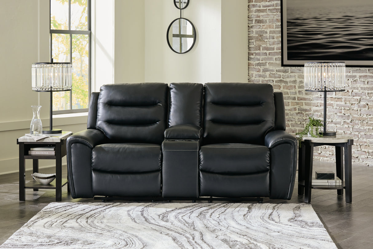 Warlin 3-Piece Sofa, Loveseat and Recliner (Power Reclining Sofa, Power Reclining Loveseat with Console, Power Recliner)