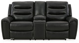 Warlin 2-Piece Sofa and Loveseat (Power Reclining Sofa, Power Reclining Loveseat with Console)