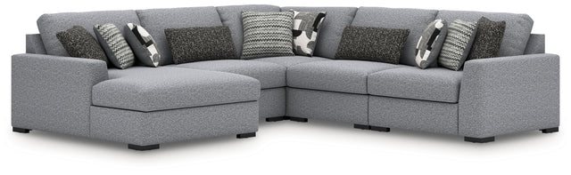 Bealton 5-Piece Sectional with Chaise (Sectional Orientation: Left Arm Facing)