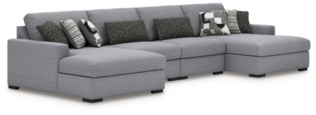 Bealton 4-Piece Sectional with Double Chaise