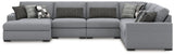 Bealton 6-Piece Sectional with Chaise (Sectional Orientation: Left Arm Facing)