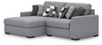 Bealton 2-Piece Sectional with Chaise (Sectional Orientation: Left Arm Facing)