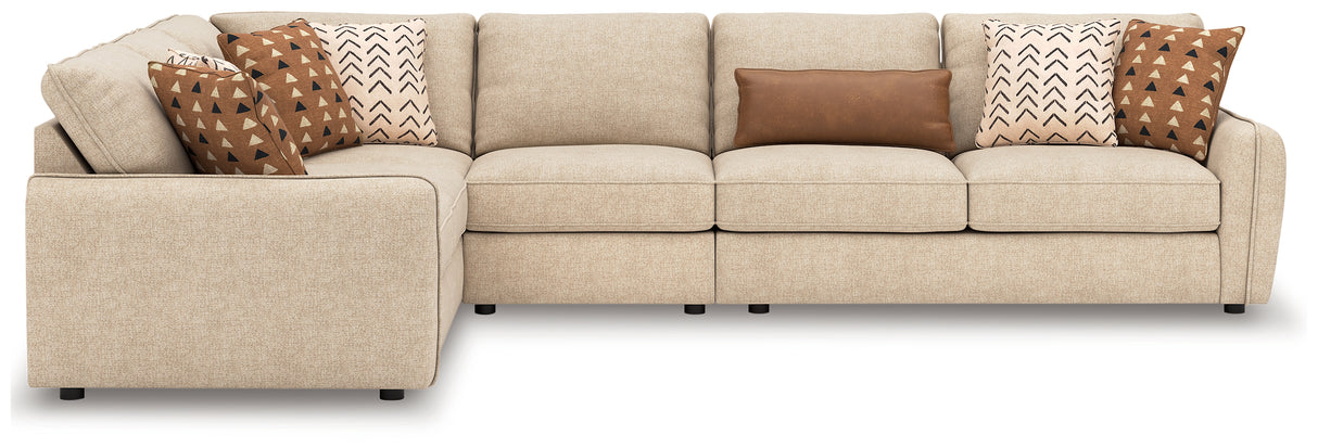 Seyler 4-Piece Sectional (Configuration: 4-Piece (Seyler Armless Chair, Seyler Left-Arm Facing Sofa, Seyler Right-Arm Facing Sofa, Seyler Wedge))