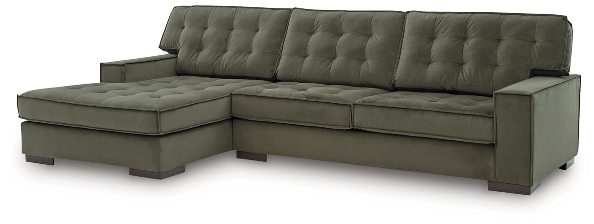 Caspian-Town 2-Piece Sectional with Chaise (Sectional Orientation: Left Arm Facing)