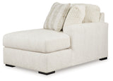 Chessington 3-Piece Sectional with Ottoman (Right-Arm Facing Corner Chaise, Left-Arm Facing Sofa, Oversized Accent Ottoman)